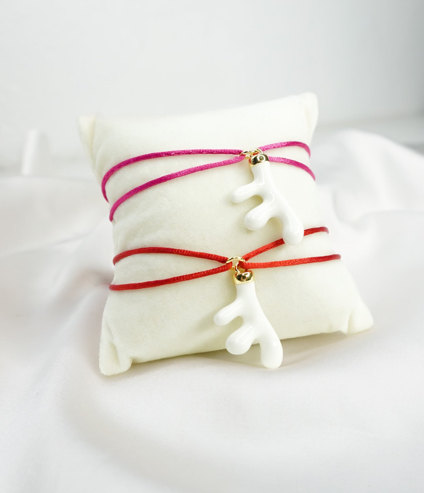 White Coral Bracelet