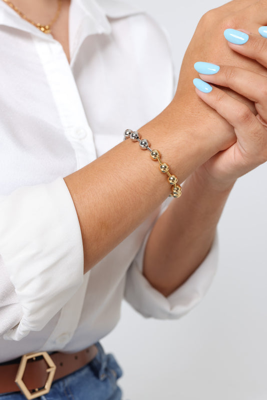 Military Two Tones Bracelet