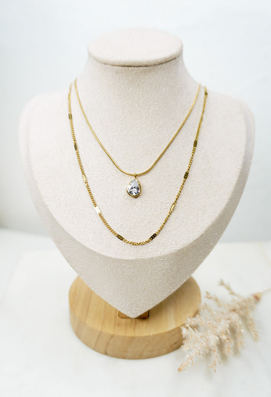 Double Layer Elisa Necklace