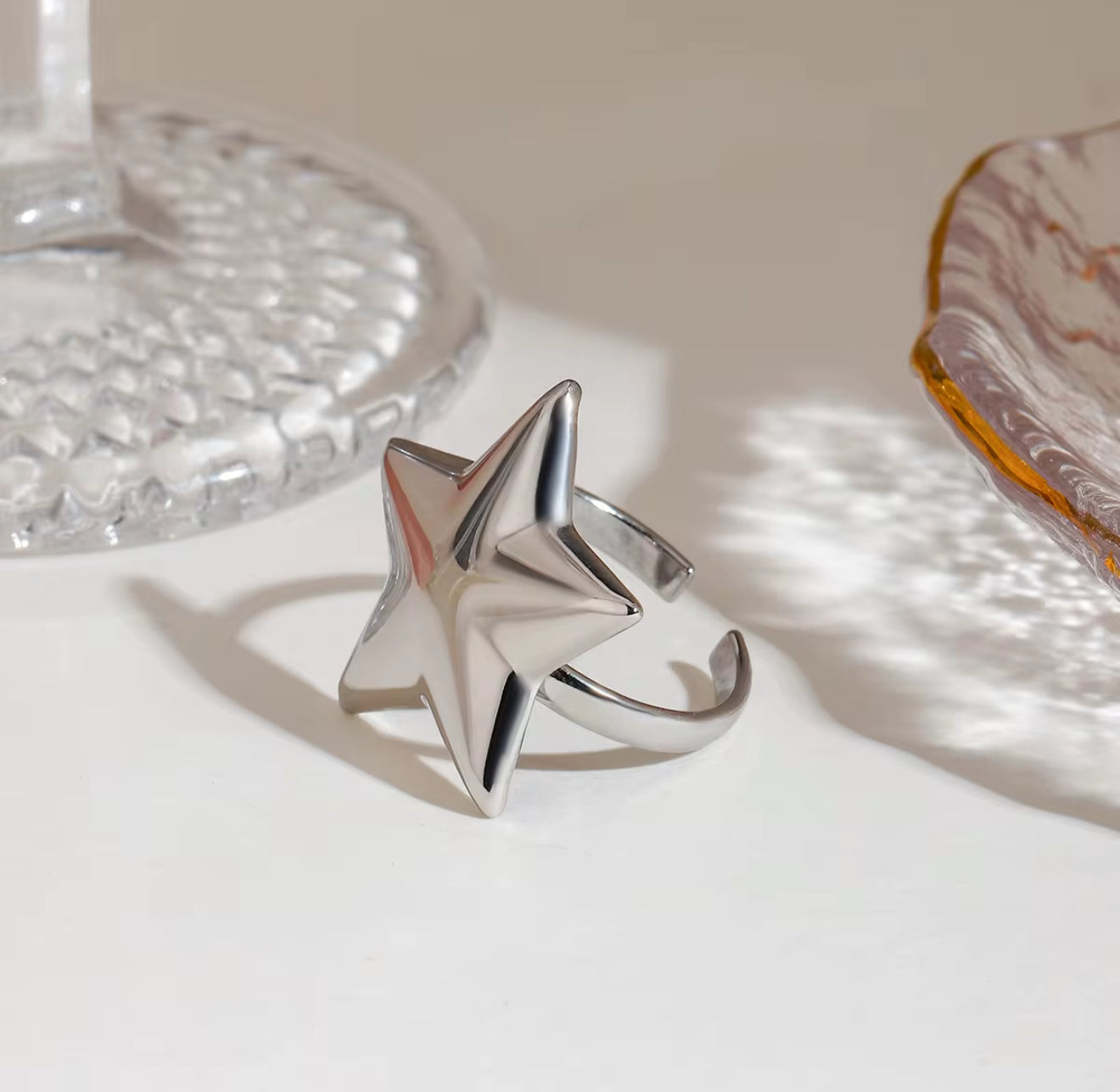 Silver Star Ring